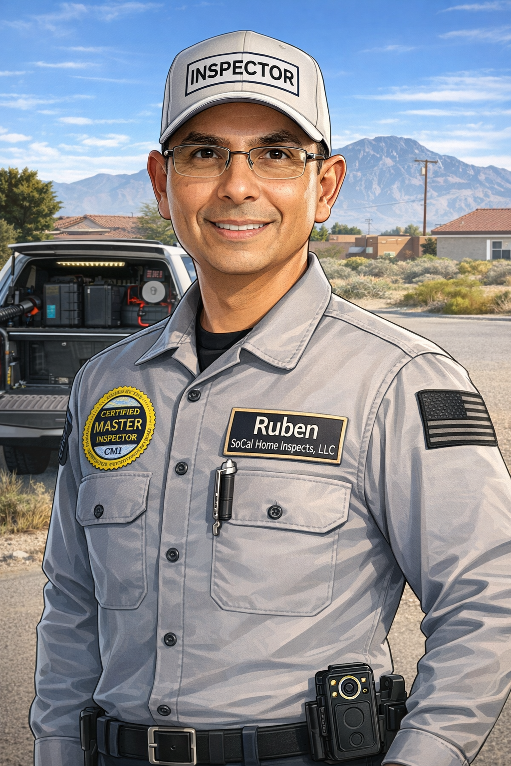 Certified Master Inspector Ruben Mariscal explaining what a home inspection does not cover