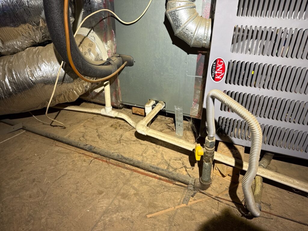Missing HVAC Drain Pan