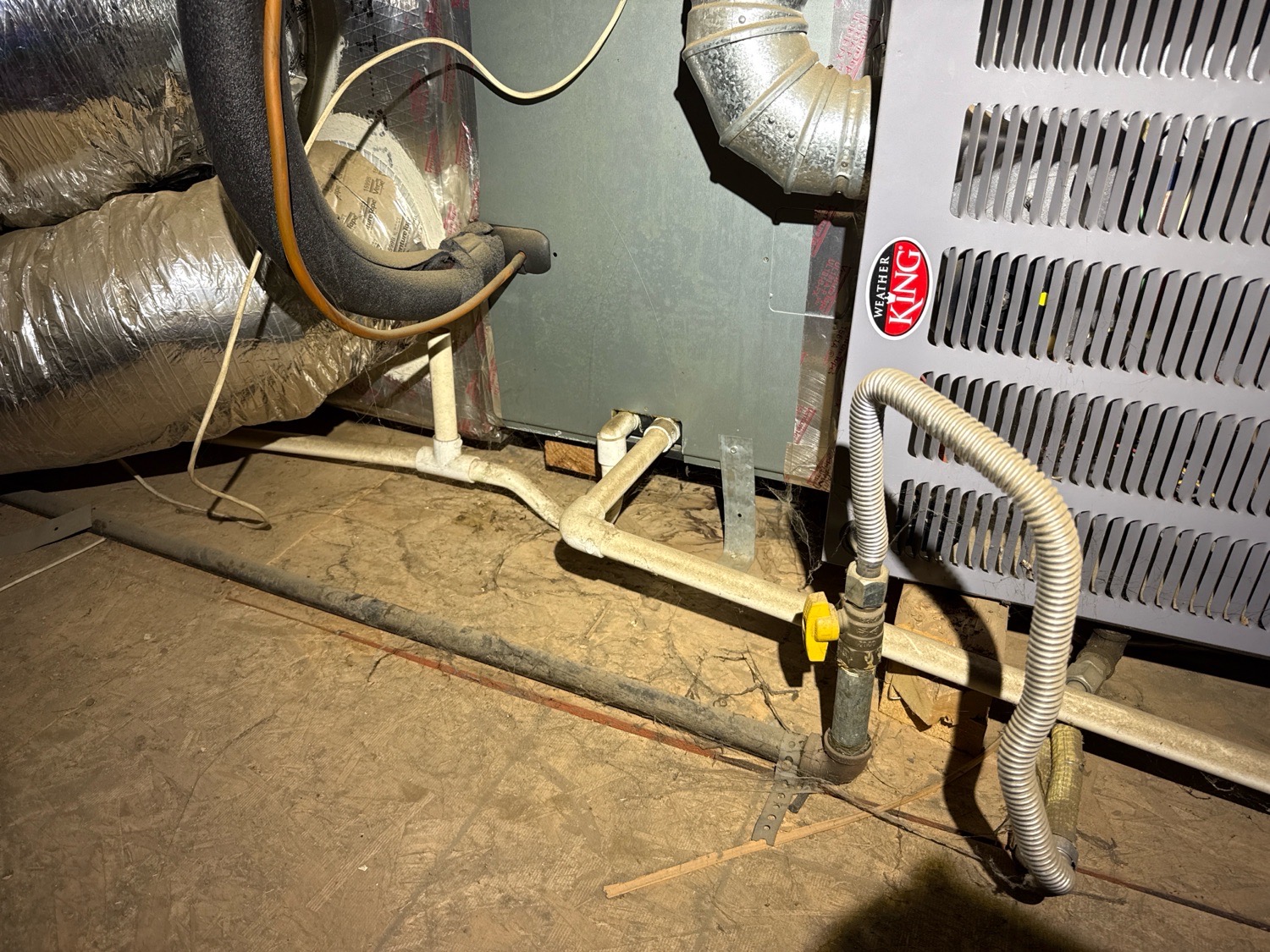 Missing HVAC Drain Pan